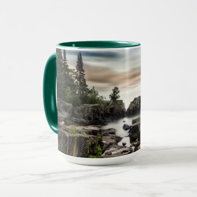 Mug La côte du lac Supérieur | Minnesota (Devant gauche)