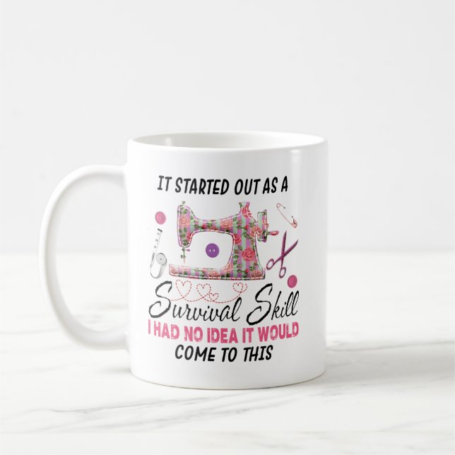 Mug La Couture A Commencé Comme Une Compétence De Surv (Gauche)