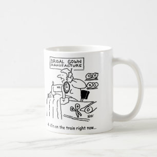 Mug La créatrice de robes de mariée est actuellement d