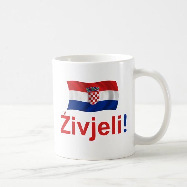Mug La Croatie Zivjeli ! (Acclamations) (Droite)