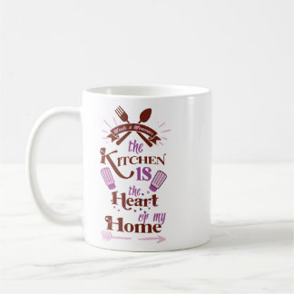 Mug La cuisine est le coeur de ma maison