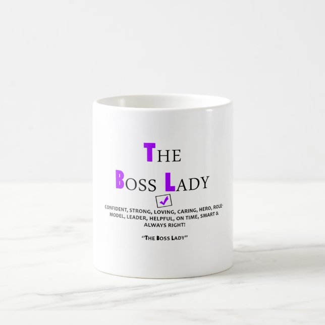 Mug LA DAME AUTORITAIRE par : chicasunshine (Centre)