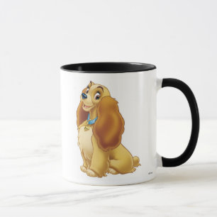Mug La Dame et la Dame des Tramp souriante Disney