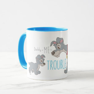 Mug La Dame et le marteau Papa+Me=Problème