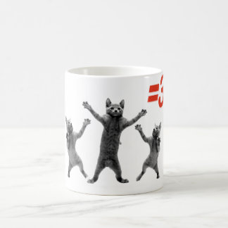 Mug la danse des chats égale trois OR