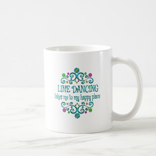 Mug La danse en ligne, un endroit heureux (Droite)