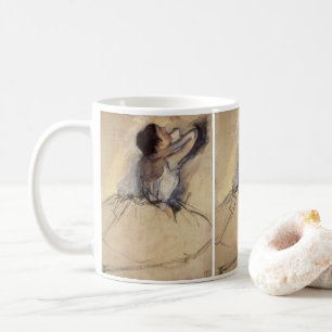 Mug La Danseuse d'Edgar Degas, Art de Ballerine Vintag
