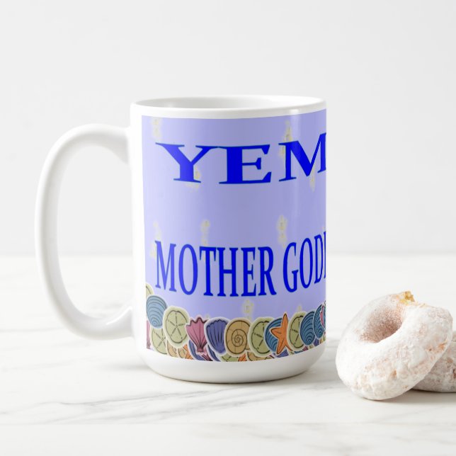 Mug La déesse mère yéménite de l'océan (Avec donut)
