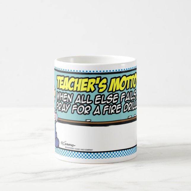 Mug La devise du professeur (Centre)