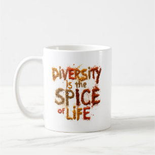 Mug La diversité est le sel de la vie - Espace sûr