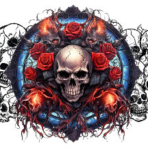 La duperie ! Crânes gothiques à la Pirate Tattoo