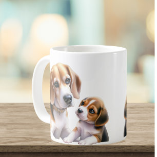 Mug La famille Beagel