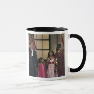 Mug la famille de Barak Obama fait signe la dernière n