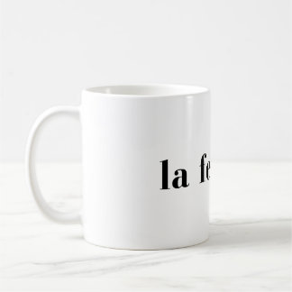 Mug La Femme Chic Design de Style Français Féminin