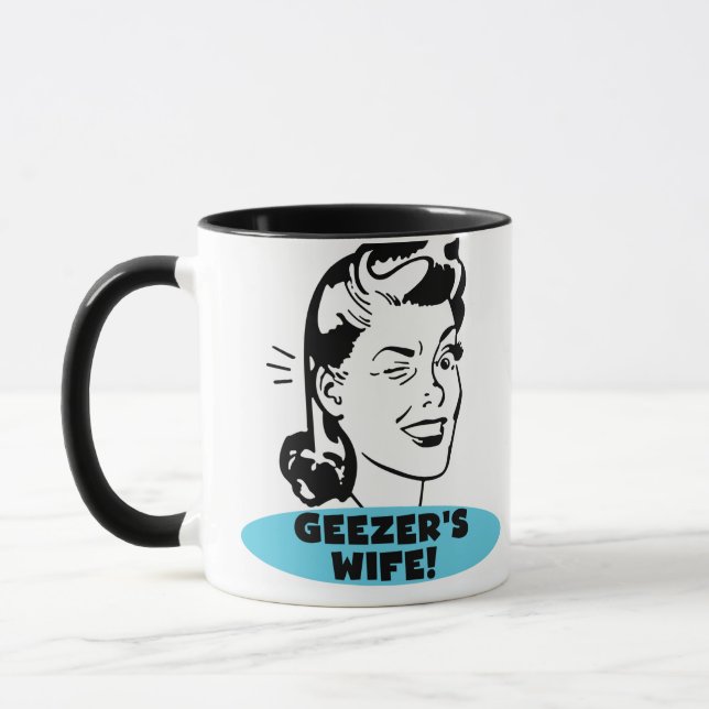 Mug La femme de Geezer (Gauche)