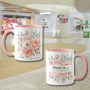 Mug La fête des mères "Jardin d'amour"
