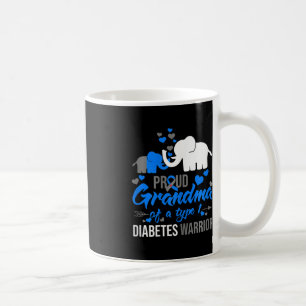 Mug La Fière Grand-Mère D'Un Animal Guerrier Du Diabèt