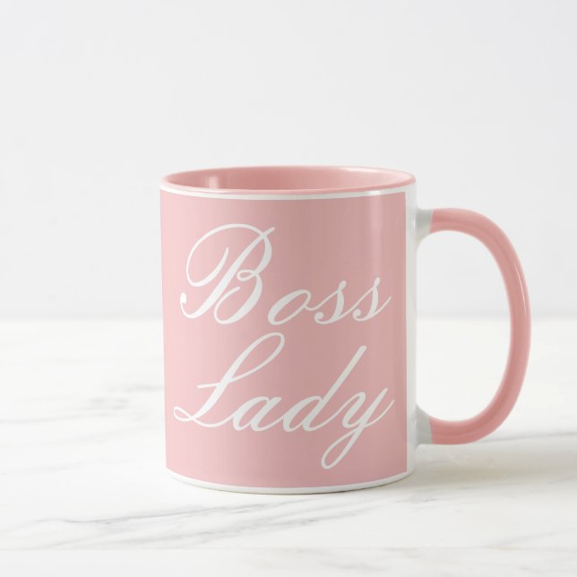 Mug La fille rose du patron (Droite)