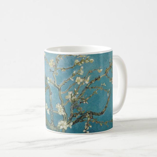 Mug La fleur d'amandes de Van Gogh (Devant droit)