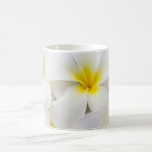 Mug La fleur d'Hawaï de Frangipani de Plumeria fleurit