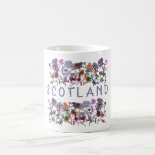 Mug La florale des chardons écossais