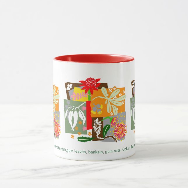 Mug la flore autochtone australienne de BUSHLAND — (Centre)