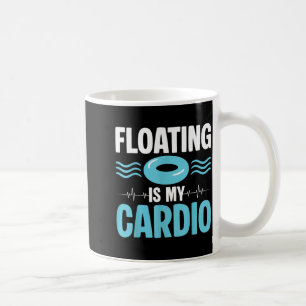 Mug La flottaison est mon cardio ol humour fitness