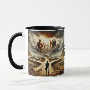 Mug La foi au-dessus de la peur - Paysage surréaliste