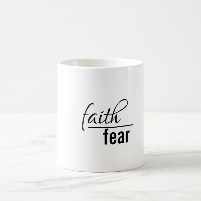 Mug La Foi contre la peur (Centre)