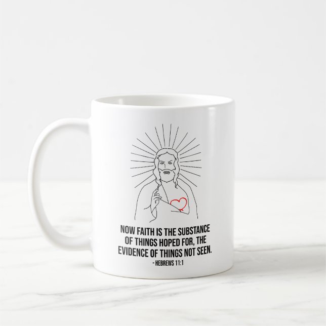 Mug La Foi Est La Substance Des Choses Espérées (Gauche)