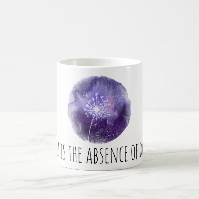 Mug *~* LA FOI EST L'ABSENCE DE DOUTE Dandelion Sky (Centre)