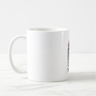 Mug La foi florale vintage de Dieu s'en occupe