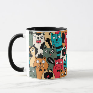 Mug La foule des chats