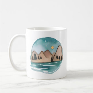 Mug La fuite des montagnes sous les étoiles