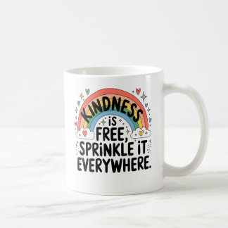 Mug La gentillesse est libre l'arroser partout, drôle 