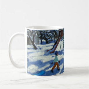 Mug La glissière en hiver Bourg St Moritz