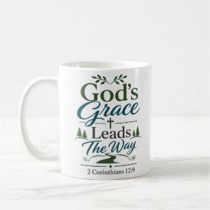 Mug La Grâce de Dieu Montre le Chemin Dévootionnel Scr