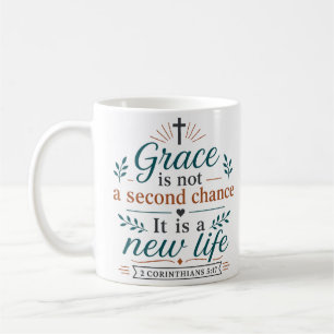 Mug La grâce n'est pas une seconde chance, c'est une n