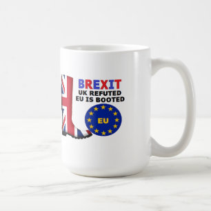Mug La Grande-Bretagne dans la boue Brexit Le Royaume-