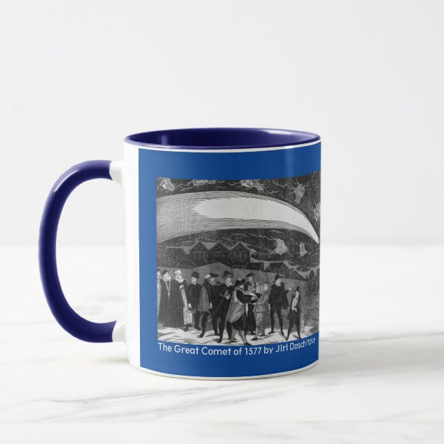Mug La Grande Comète de 1577 par Jiri Daschitzky (Gauche)