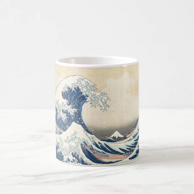 Mug La Grande Vague au large de Kanagawa (Centre)