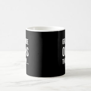 Mug La gratitude ouvre la citation inspirée de porte