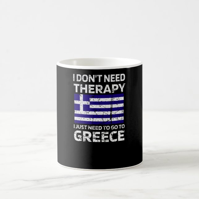 Mug La Grèce remet le patrimoine grec à l'Amérique gre (Centre)