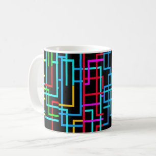 Mug La grille néon rétro