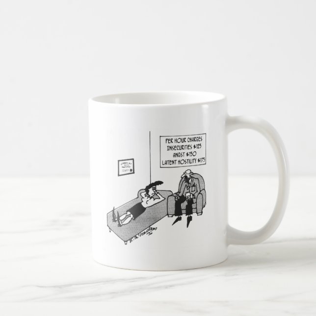 Mug La grille tarifaire du psychiatre (Droite)