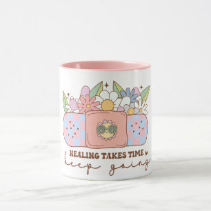 Mug La guérison Prend Du Temps À Continuer, Citation S