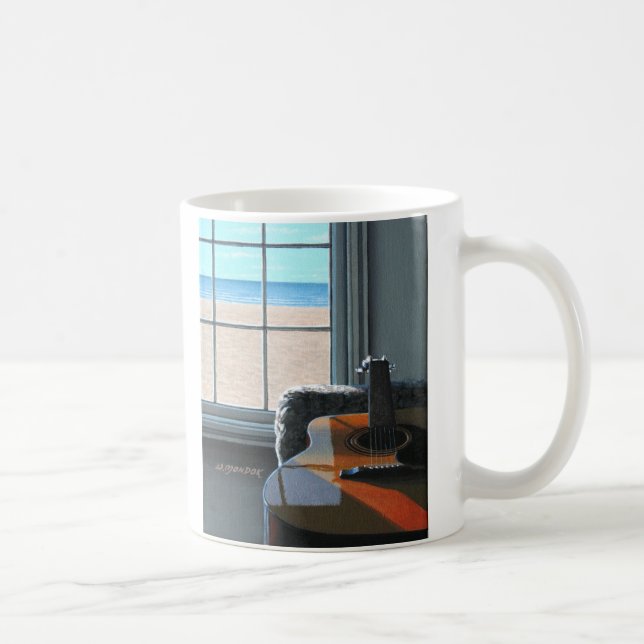 Mug La guitare "prennent cinq " (Droite)