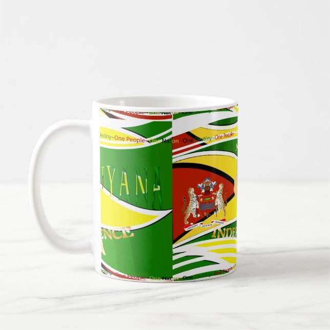 Mug La Guyane, cinquantième anniversaire heureux (Gauche)