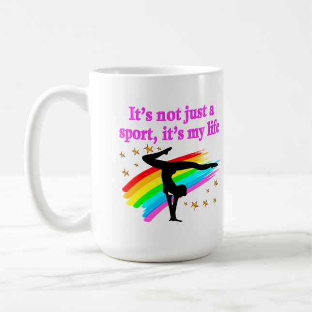 MUG LA GYMNASTIQUE EST MA VIE (Gauche)
