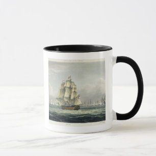 Mug La HMS Victory naviguant pour la ligne française 